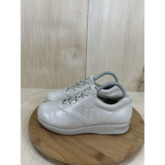 SAS Free Time Tripad Comfort Beige Walking Shoes Mens Size 6.5 - Picture 1 of 8
